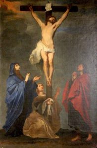 Crocifissione”, un olio su tela di Antoon van Dyck del 1640