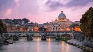 roma panoramica città d'arte viaggio di nozze italia