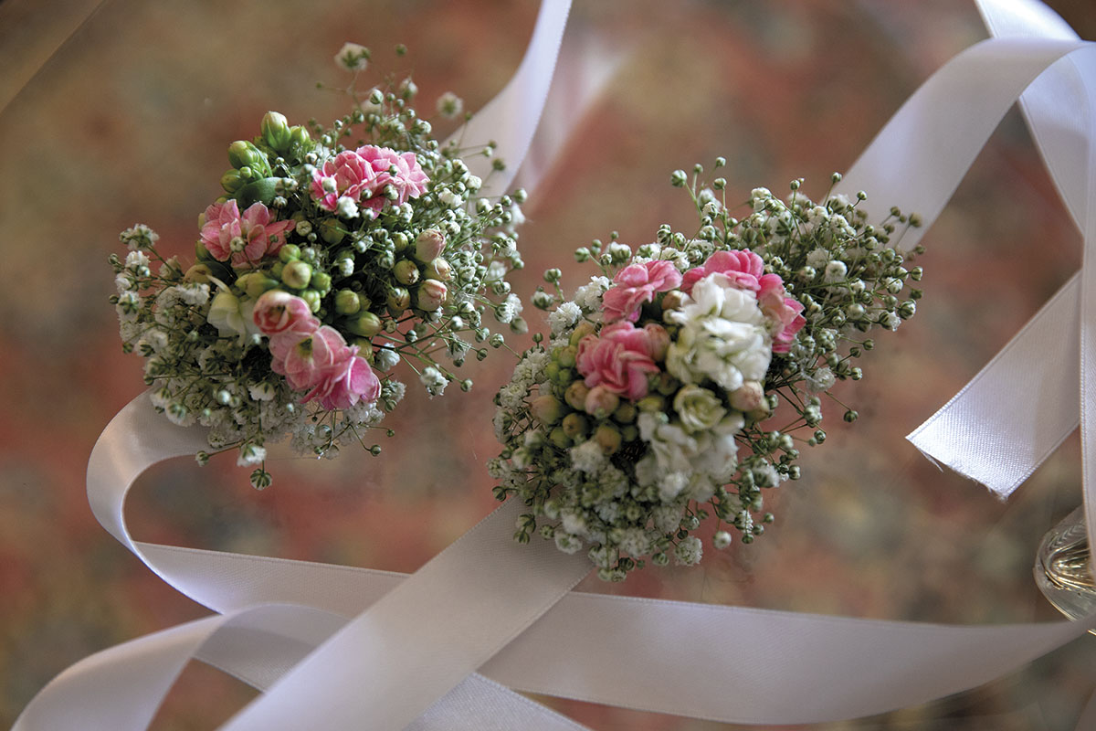 i fiori delle nozze corsage