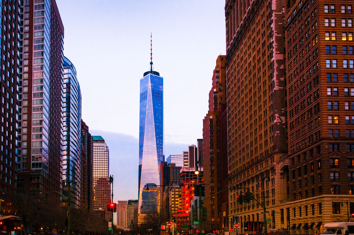 viaggio di nozze a New YorkOne world trade center