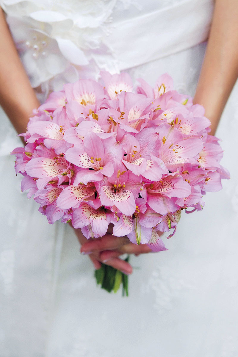 i fiori delle nozze bouquet alstroemeria